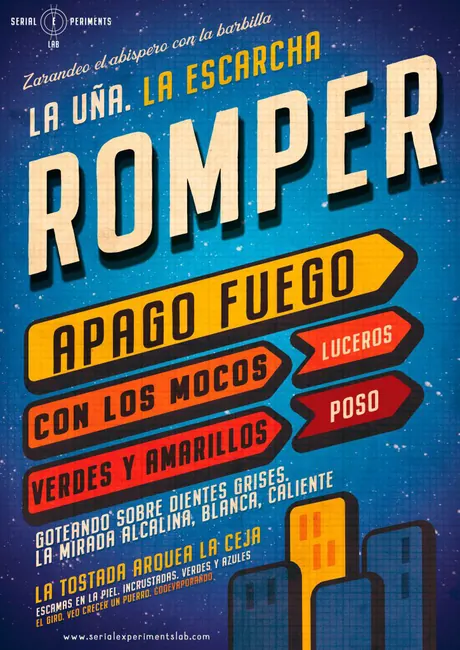 Cartel orixinal Romper